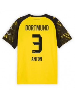 Billige Borussia Dortmund Waldemar Anton #3 Hjemmedrakt 2025-26 Kortermet